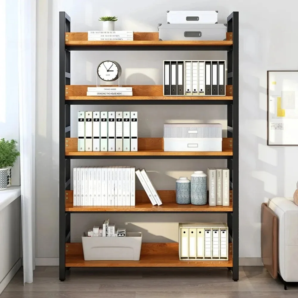 Simple Bookshelf Outdoor Flower Stand Home Bookcase Office Display Decoration Stand Rack Bookcase Storage Shelf