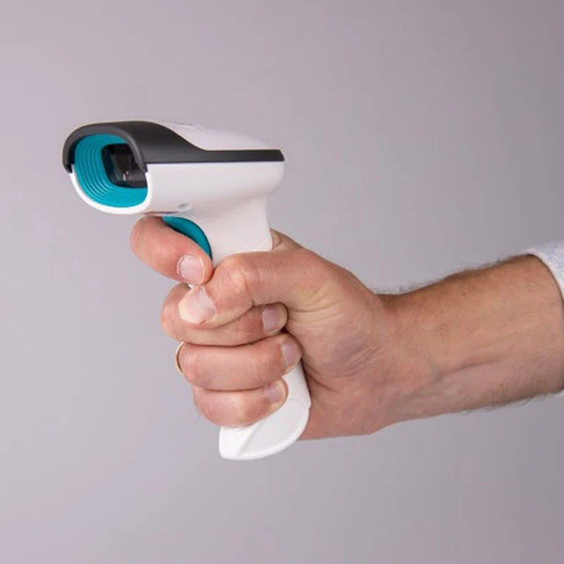 2D Wired Wireless Barcode Scanner Automatic Barcode Mode Handheld Bluetooth Scanner PDF417 DataMatrix OR Barcode Reader