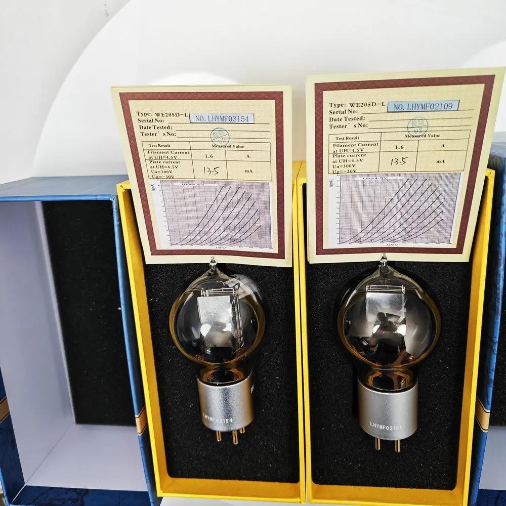 2026년 신제품 PSVANE WE205D-L WE205D L 진공관 1:1 복제 Xidian WE205D WE205D-L 전자관 정밀 매칭