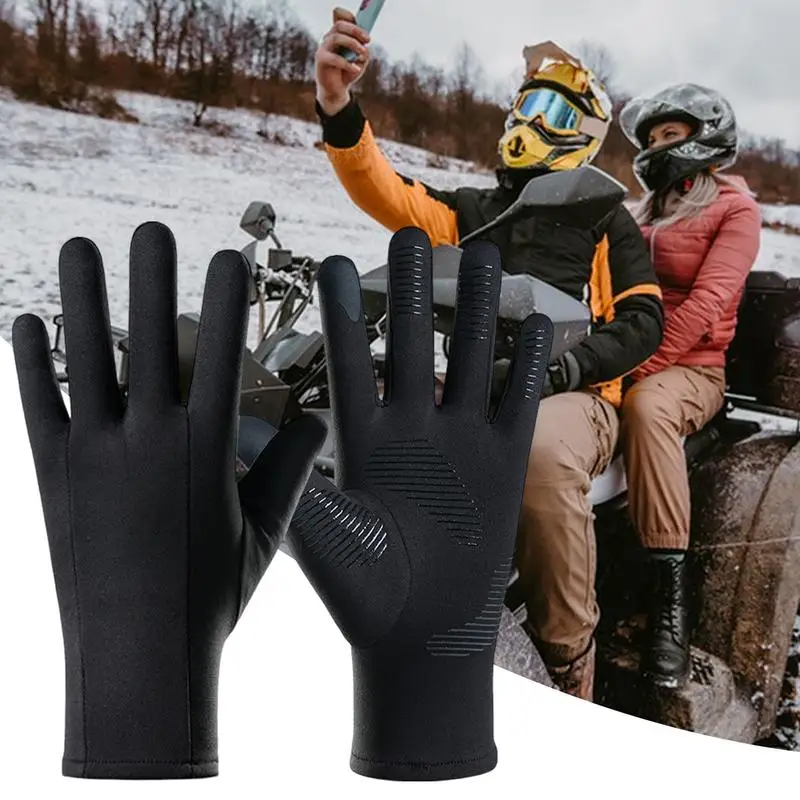 Ski Gloves Liners Thermal Warm Touch Screen Gloves ,Suit for Men &Women Cycling&Running Thin & Lightweight Winter Gloves ﻿ 2