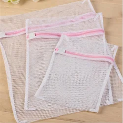 Mesh Laundry Bag Polyester Laundry Wash Bags Coarse Net Laundry Basket Laundry Bags Household Cleaning Tools Accessories