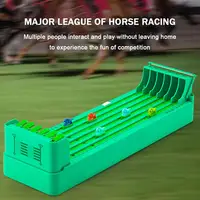 Horse Race Board Game Electronic Desktop Game Battery Powered Horse Racing Machine Set Interactive Family Party Toy 2