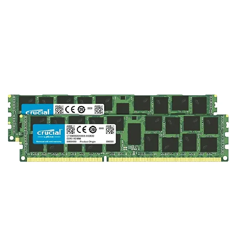 

Crucial REG ECC DDR3 Servers memory 4GB 8GB 16GB PC3 1066Mhz 1333Mhz 1600Mhz 1866Mhz 10600R 12800R 14900R Micron RAM