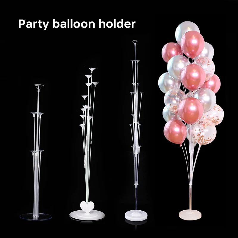 

1Set Column Balloon Stand for Baby Shower Birthday Wedding Party Decoration Eid Baloon Arch Kit Pump Clip Ballons Accessories