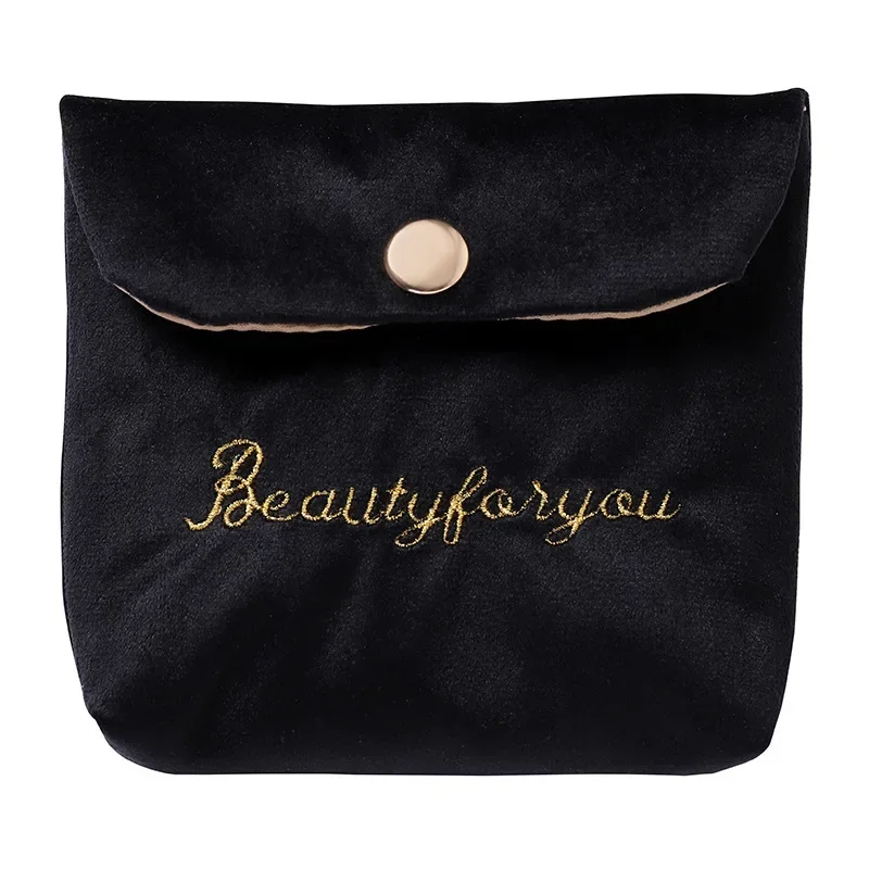 Velvet Cosmetic Organizer for Women & Girls - Stylish Travel Pouch