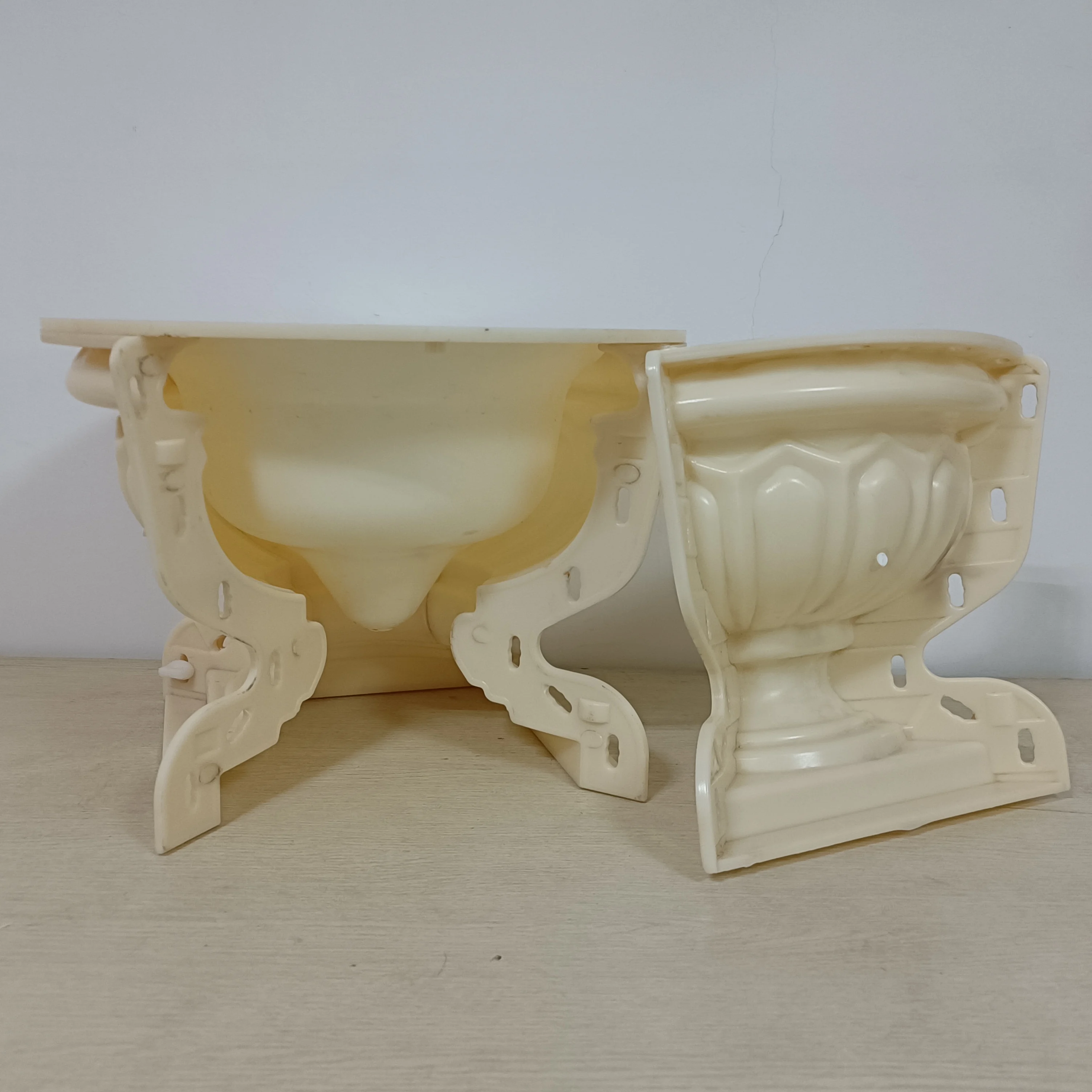 Plastic Precast Concrete Flower Pot Molds D30cm