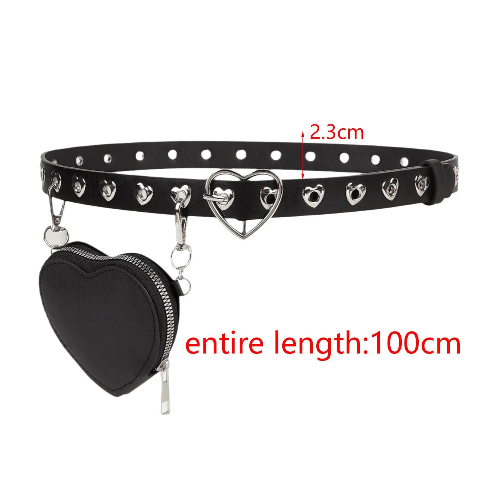 Women Waist Belt Exquisite Lady Decorative Love Pin Buckle Belt Steampunk Belt for Coats Pants Daily wearing Dating Street