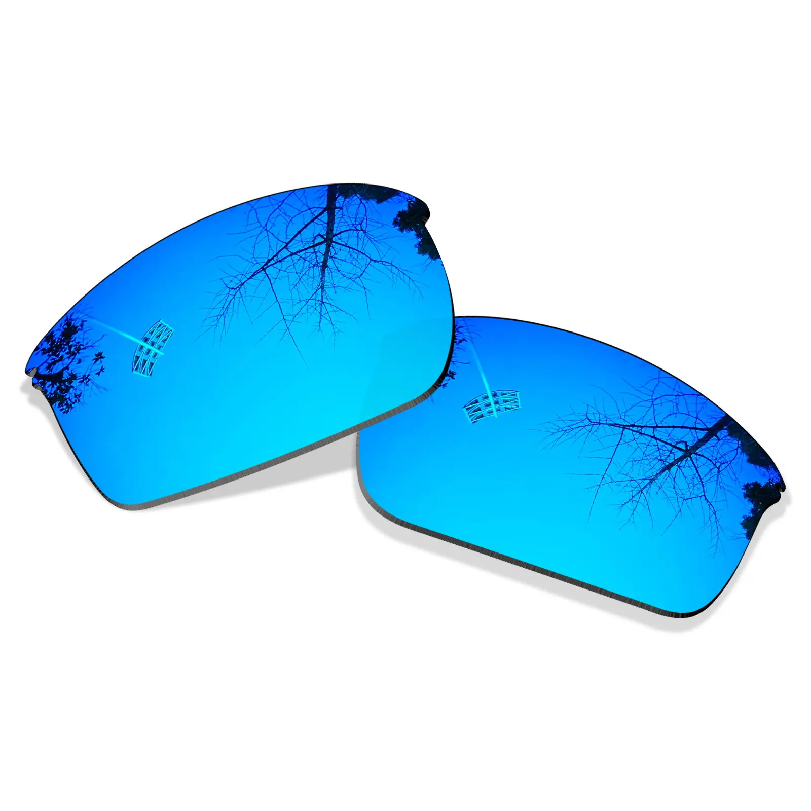 Bwake POLARIZED and NON POLARIZED Replacement Lenses for-Oakley WireTap Sunglasses-Multiple Colors