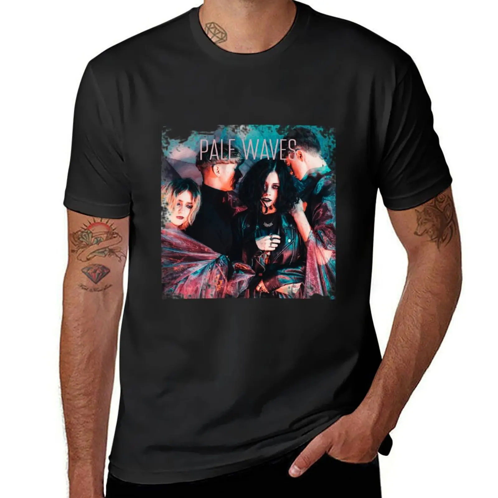 

Pale Waves T-Shirt Short sleeve tee anime clothes graphics mens clothing