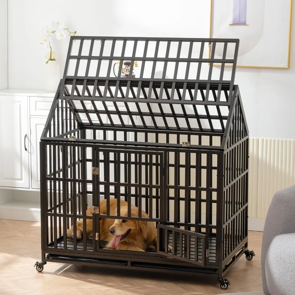 Large Heavy Duty Dog Crate 1