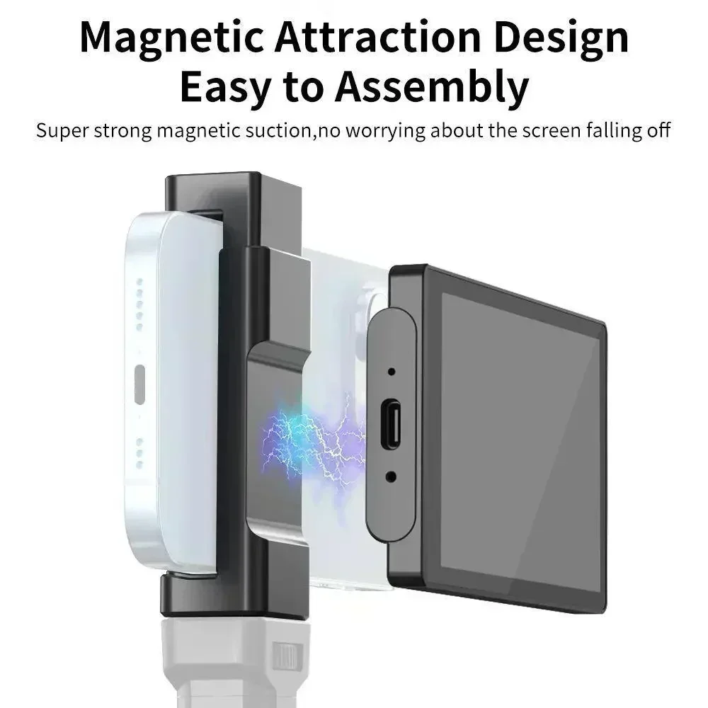 Kingma V-logモニター 外部モニター 楽天市場】King Ma 対応iPhone Vlogモニター外部スクリーン