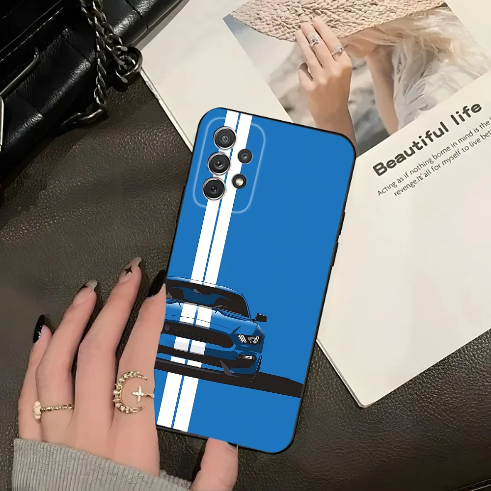 Ford Mustang Phone Case, Black, for Xiaomi and Redmi
