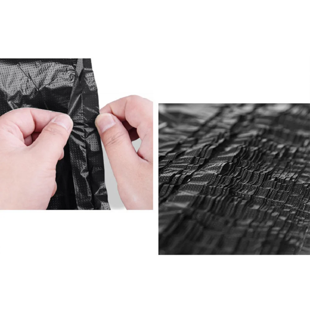 

Large Thick Garbage Bag Large Rubbish Bag Plastic Thickened Simple Garbage Bags For Hotel Village (Black, 50x60 2.5 Silk)