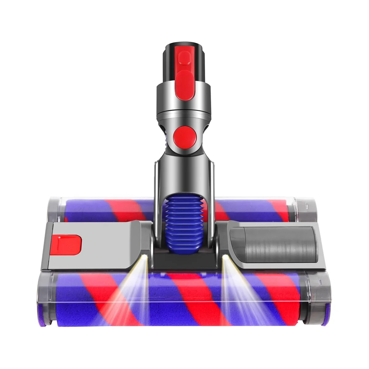 

Vacuum Head Replacement for Dyson V7 V8 V10 V11 V15 Series Motor Head, Soft Roller Cleaner Head, Double Roller Brush