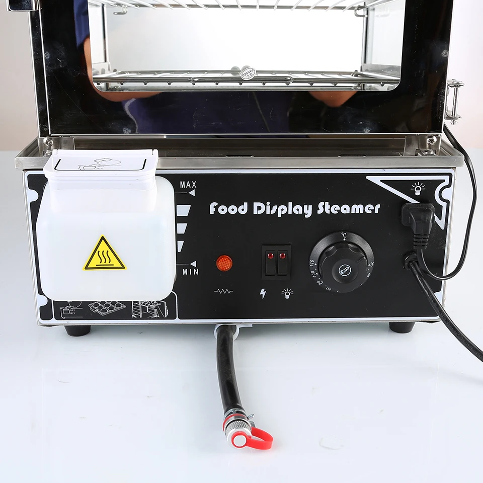 EH500L Electric Hot Food Warmer Display Case Food Steamer Bun Wamer Machine Commercial 5 layers 5