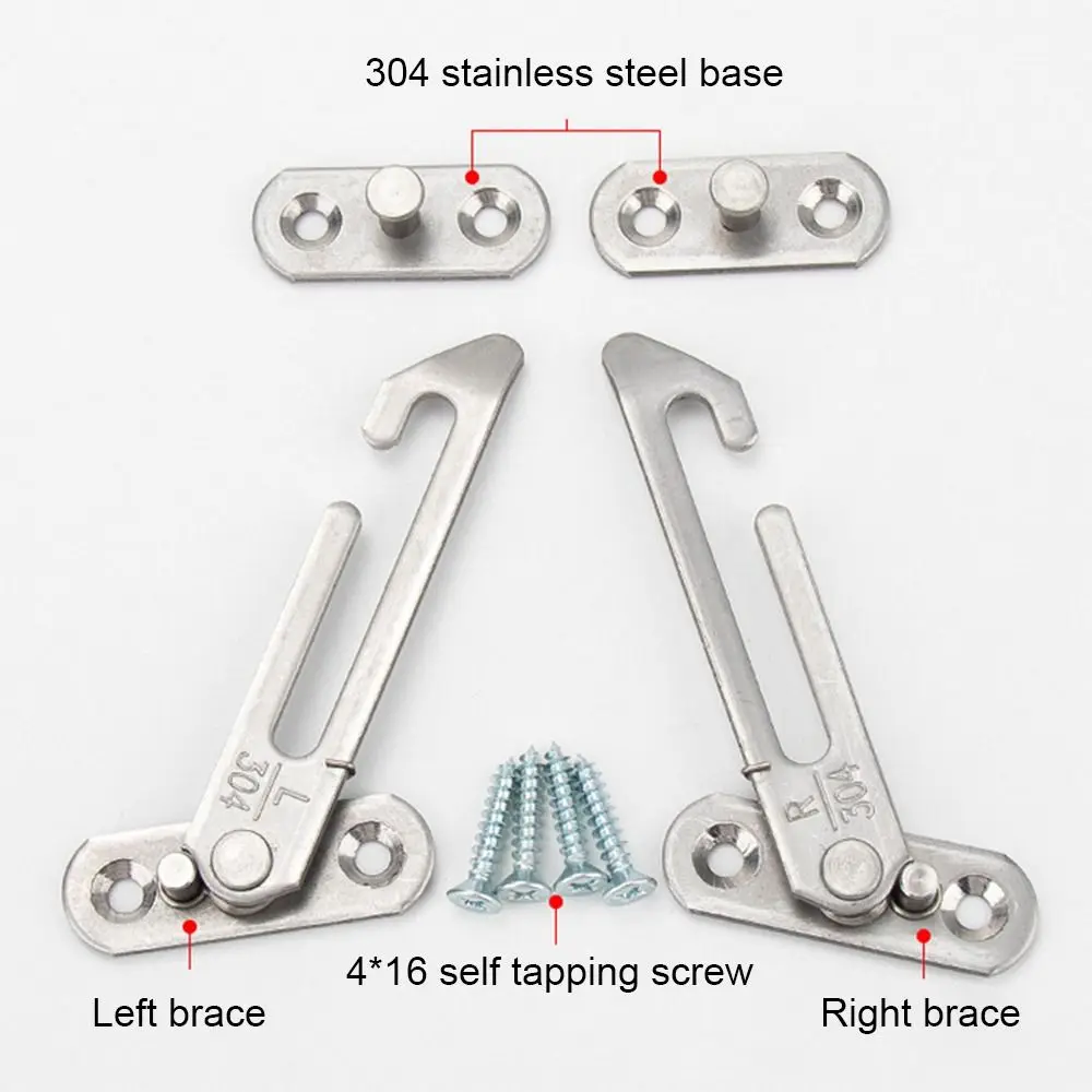 Description Picture 5 of itemStrong Fixation Window Support Locator Limiter Window Hook Latches Cabinet Locks Window Protection Casement Blocking