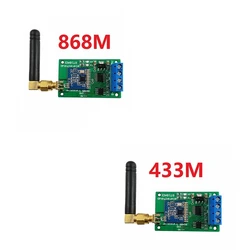 Module émetteur récepteur UART sans fil multifonctionnel RS485, Port série RF, Module DTU pour caméra PTZ PLC Modbus RTU 