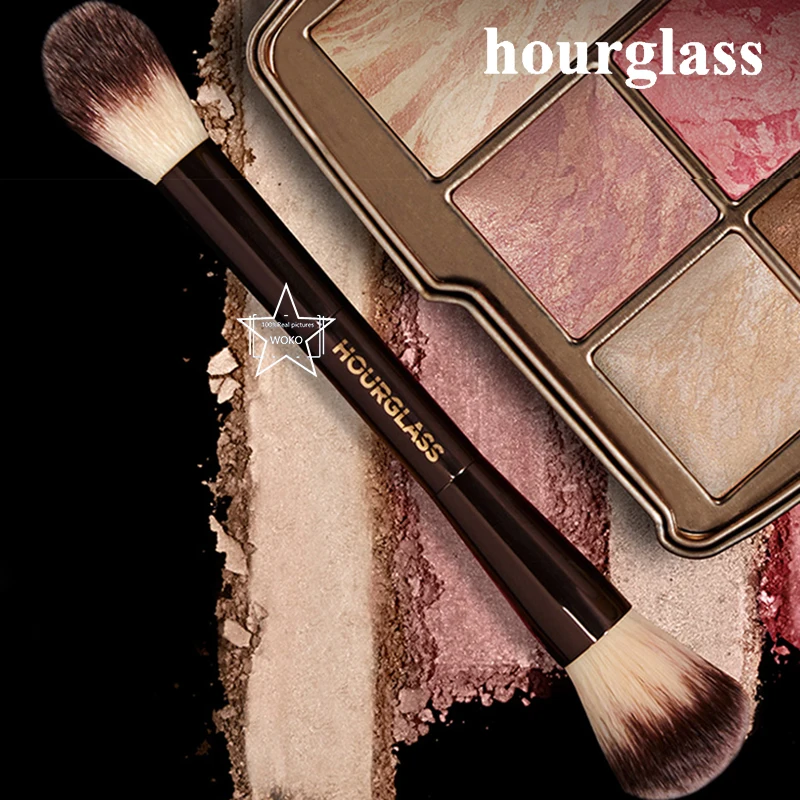 Hourglass Makeup Brushes Powder Foundation Contour Cream Blush Bronzer Make Up Brush Eyeshadow liner Smudge Brush Single branch 4