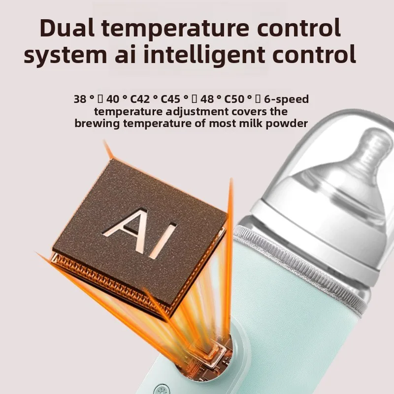 USB Baby Milk Warmer Baby Nursing Cup Heater Portable Smart Temperature Control Bottle Warmer Sleeve Outdoor Travel Accessories
