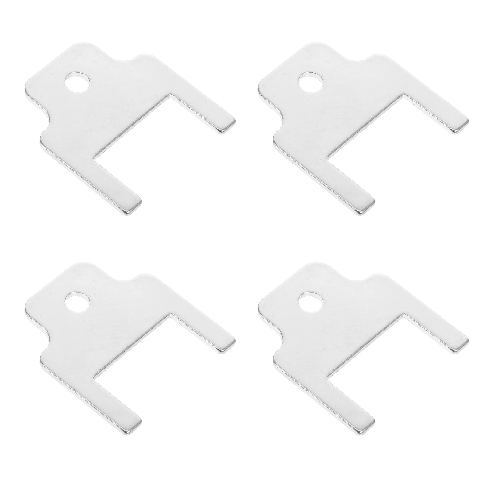4pcs Roll Tissue Case Lock Key Part Paper Towel Dispenser Key Roll Toilet Paper Dispenser Keys Toilet tissue dispenser keys