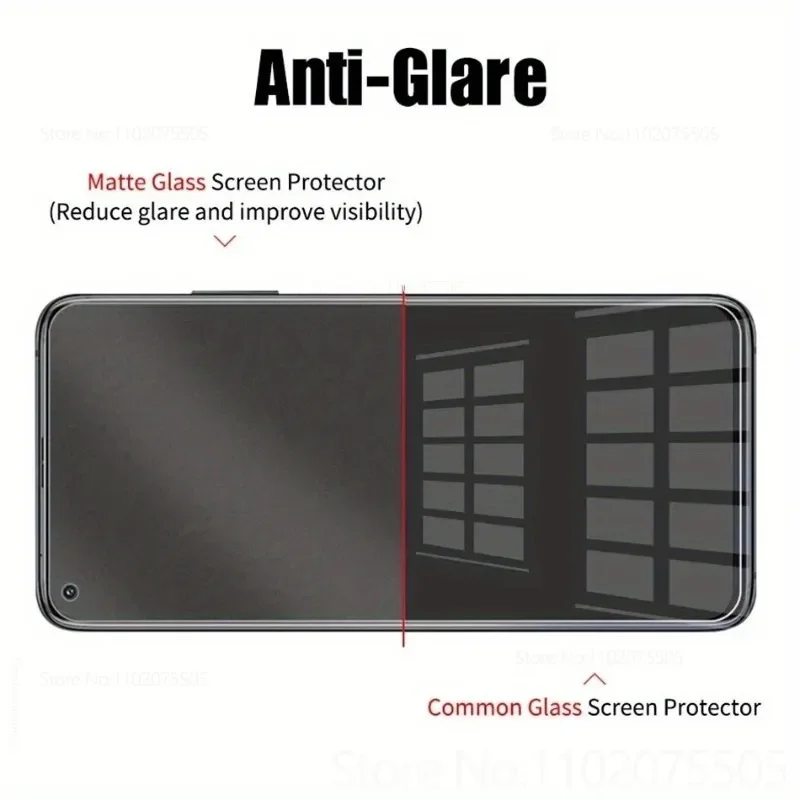 Matte Anti-Fingerprint Hydrogel Screen Protector Film - 3 Pack