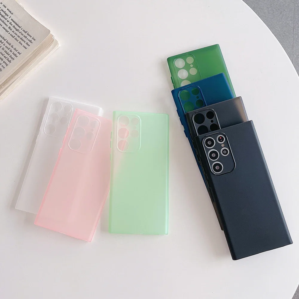 Ultra Thin 0.3mm Silicone Soft Case - Matte Transparent Cover