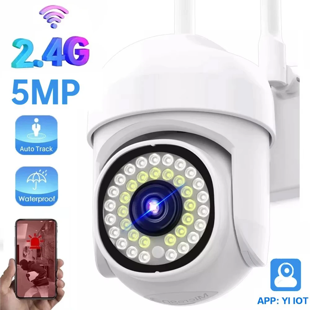 YI IOT 5MP WiFi PTZ Camera Outdoor Security Wifi Camera