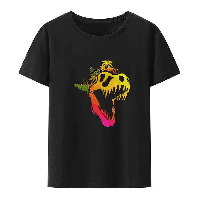 Papasaurus Rex T-shirt For Dad Men's Retro Dinosaur Father's Day_voghion.com