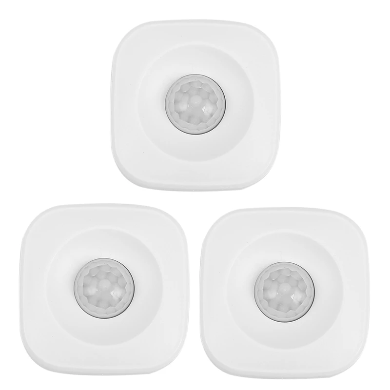 3X Smart Zigbee Pir Motion Sensor Support Tuya Smart Life App Ifttt Per Amazon Echo 2Nd Plus Funziona Con L'Hub Della Piattaforma Tuya