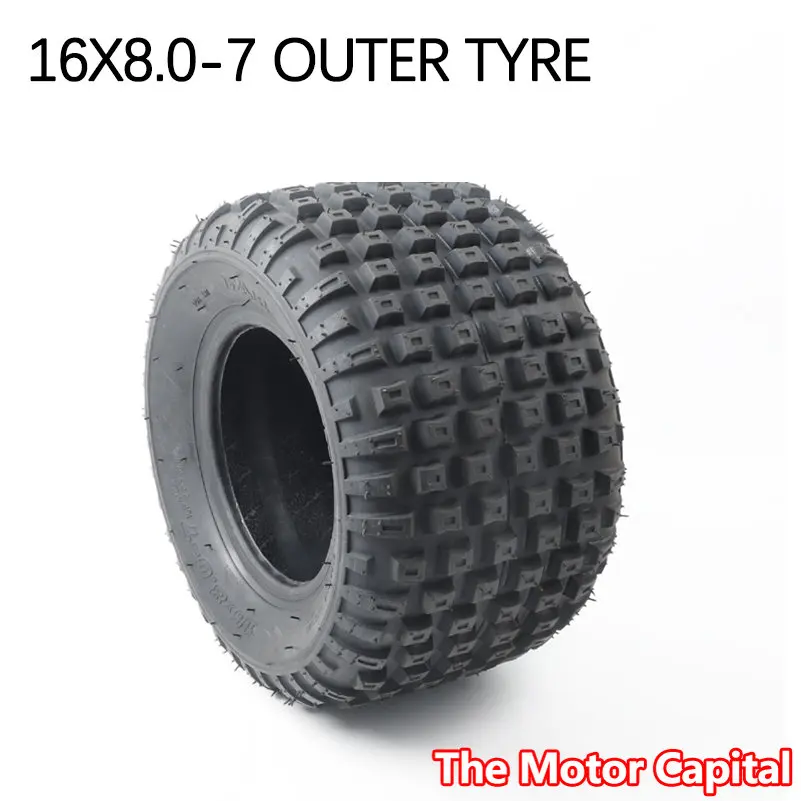 High Quality 16x8 7 "Off Road Tire For 125cc 110cc Four Wheel