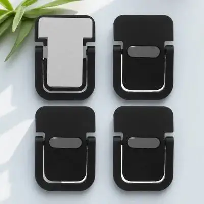 2Pcs 노트북 라이저 보이지 않는 스탠드 휴대용 ABS 소재 냉각 랙 사무실 여행을위한 조절 가능한 높이 노트북 홀더