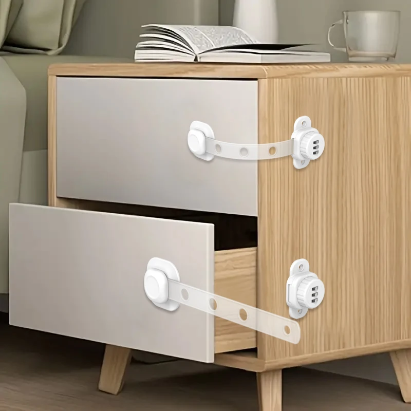 Password Baby Safety Lock Home Security Protection Children Kids Baby Care Refrigerator Cabinet Lock Drawer Set your password