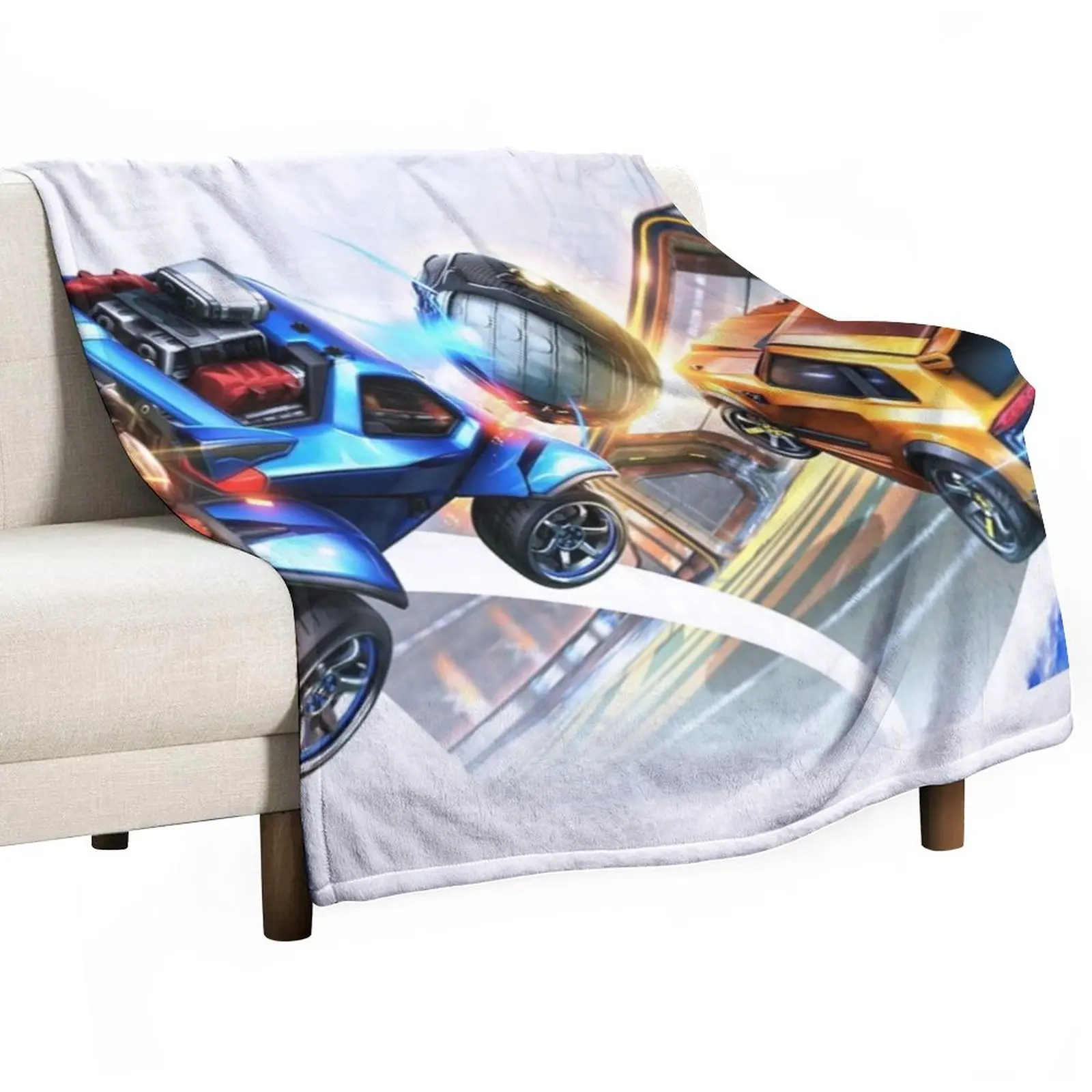 

Rocket Soccer Throw Blanket Plaid on the sofa Soft Bed Blankets Warm Blanket Sofa Quilt