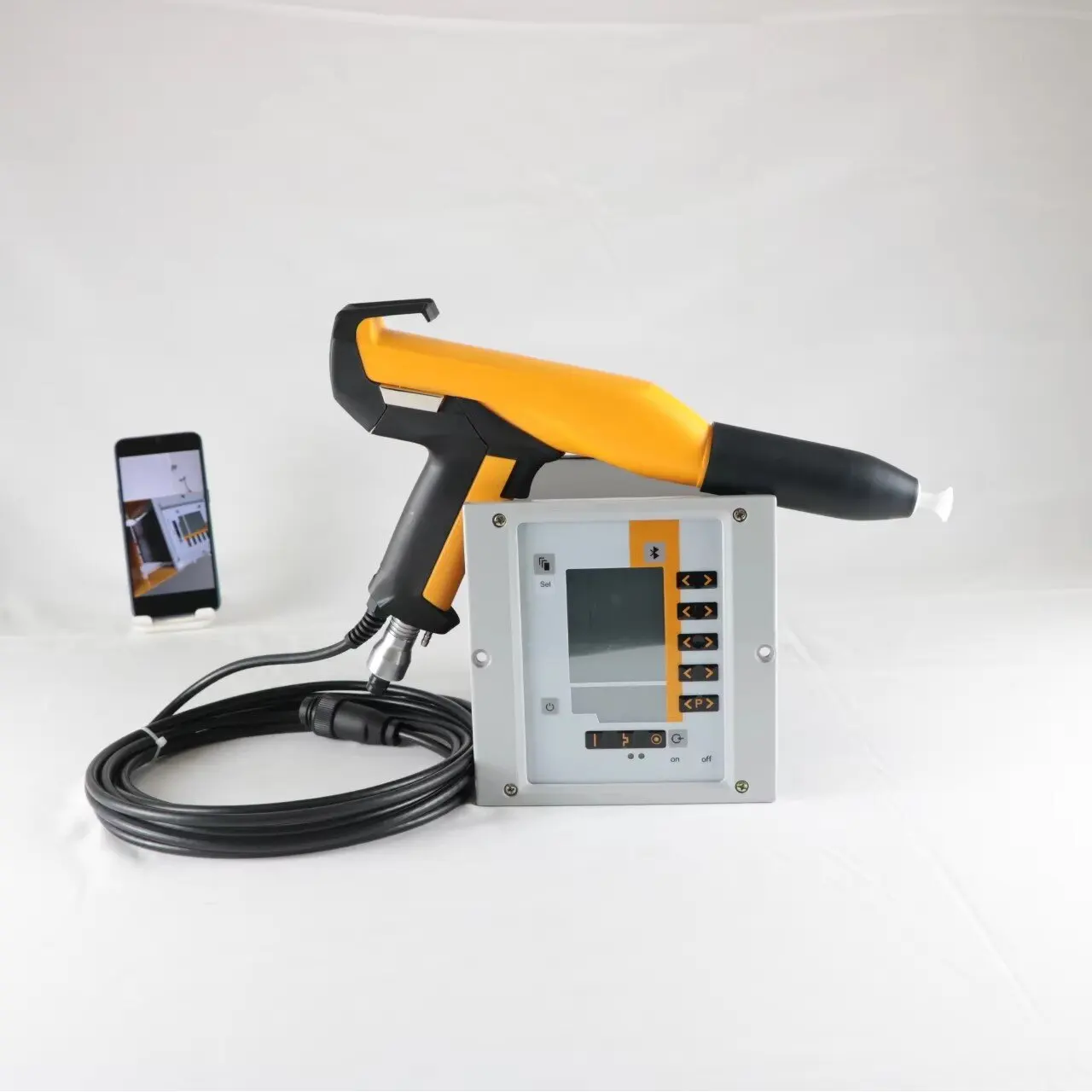 Fast Changing Color Spray Machine Unit with Vibrating Box, Feed for Epoxy Painti