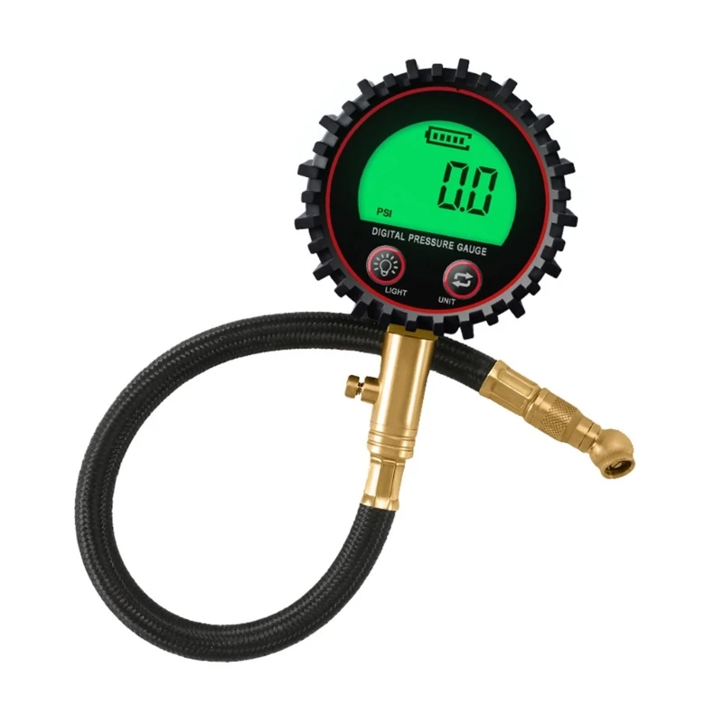 

Tire Pressure Gauge Meter High-precisionsTyre Air Pressure Tester Manometer Monitoring for Car Truck Motorbike Universal R2LC