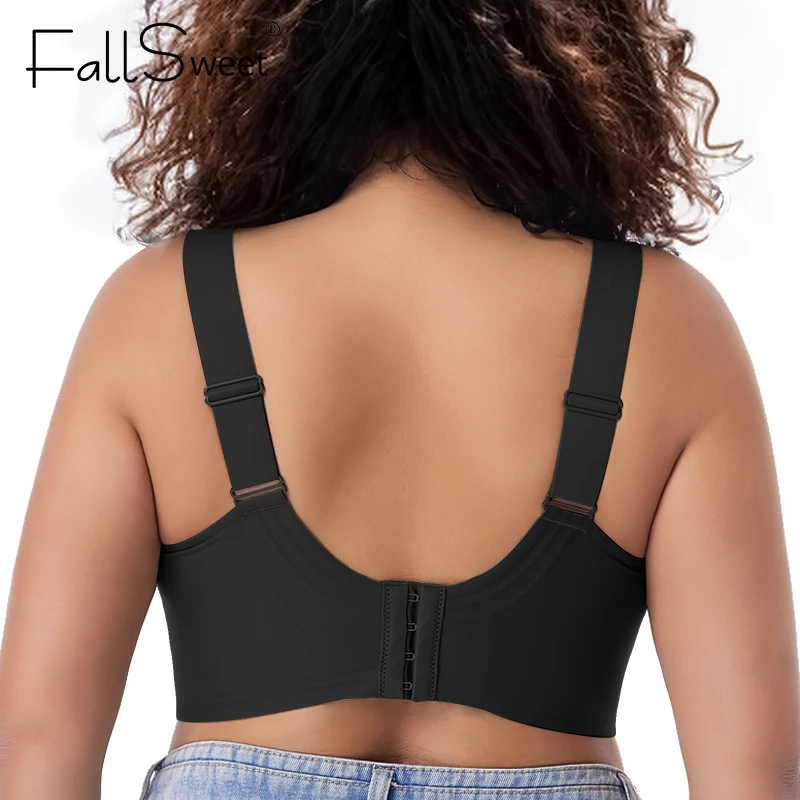 Wireless Bras for Women Seamless Full Coverage Bra No Underwire Soft Push Up Everyday Bralette 3