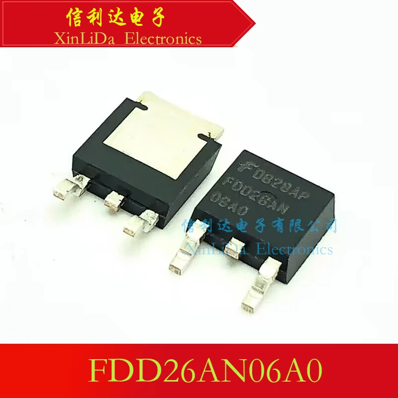 

FDD26AN06A0 FDD26AN TO-252 Mosfet Новый и оригинальный