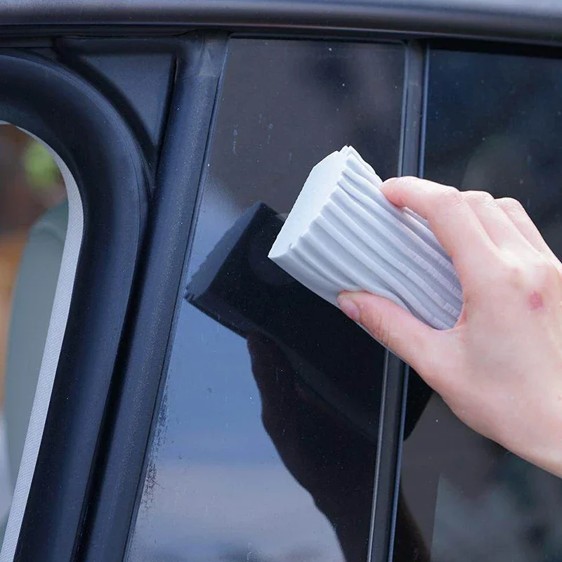 1-5 Stück Auto feucht sauber Staub tuch Schwämme Fenster reinigung Schwamm Stauben tfernung Staub tücher für zu Hause Küche Bad Auto Reinigungs werkzeuge – Detail 8