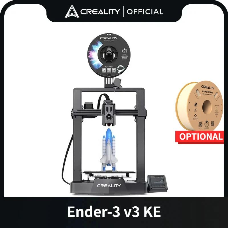 Creality 3D Ender-3 V3 Ke Printer Upgrade Sprinte Direct Drive Estrusore Vivavoce Livellamento Automatico 32 Bit Scheda Madre Silenziosa