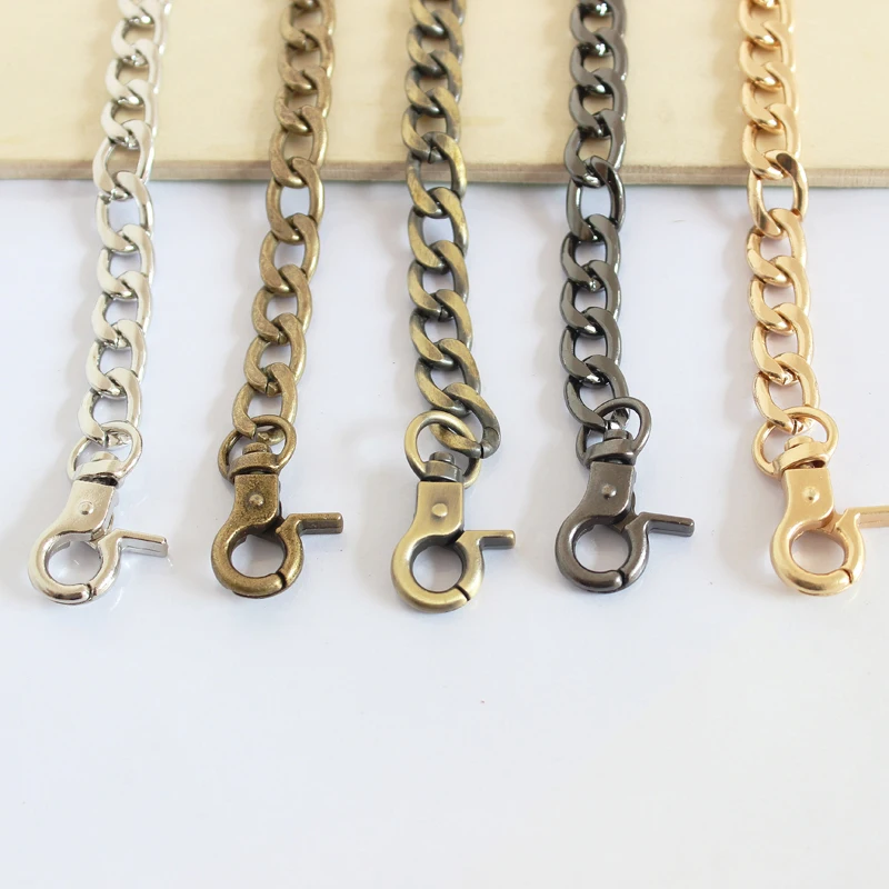 60cm/100cm/120cm Convenient Metal Purse Chain Strap Handle Replacement