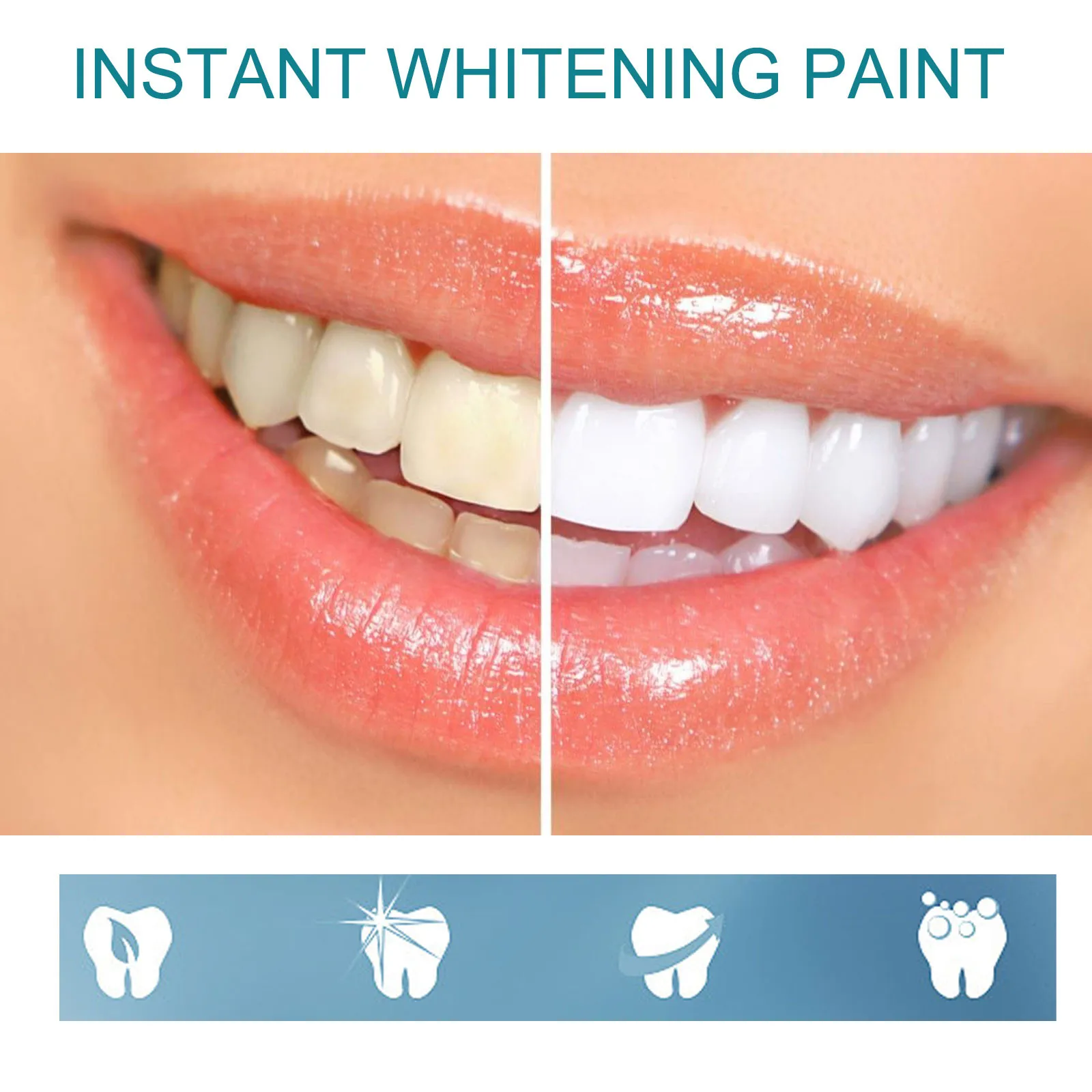 Instant Tooth Whitening Paint Teeth Stain Remover To Whiten Tooth Polish Uptight 15ml
