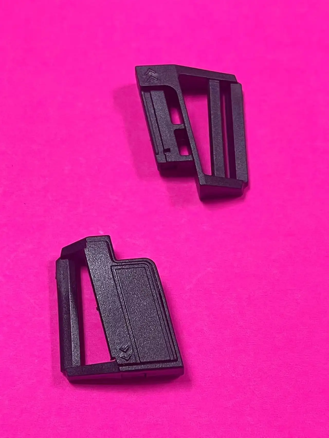 플라스틱 잠금 버클 퀵 오픈 마그네틱 슬라이더 25mm 버클 - 전술 연결 고정 장치 퀵 릴리즈 버클 슬라이드