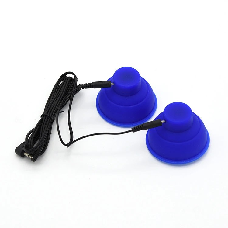 Electric Shock Nipple Sucker Adsorption Breast Labia Clitoris Stimulation Sex Toy For Bdsm Bondage Couple Game Flirt Accessories electro sex toys electric sex toys