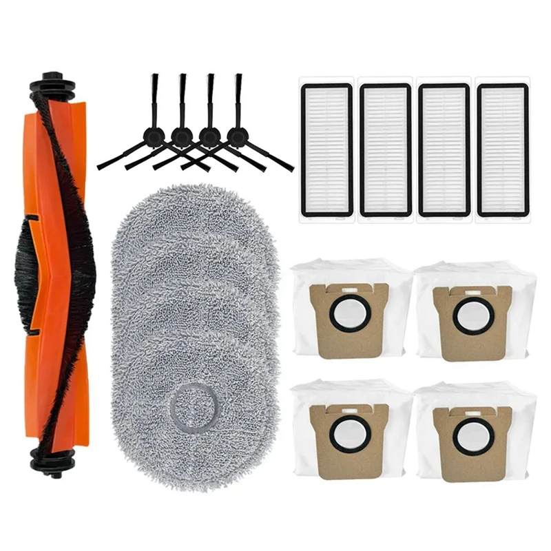 

Запчасти для робота-пылесоса Dreame Bot L20, основная боковая щетка, Hepa фильтр, тряпка для швабры, тряпка, мешочек для пыли