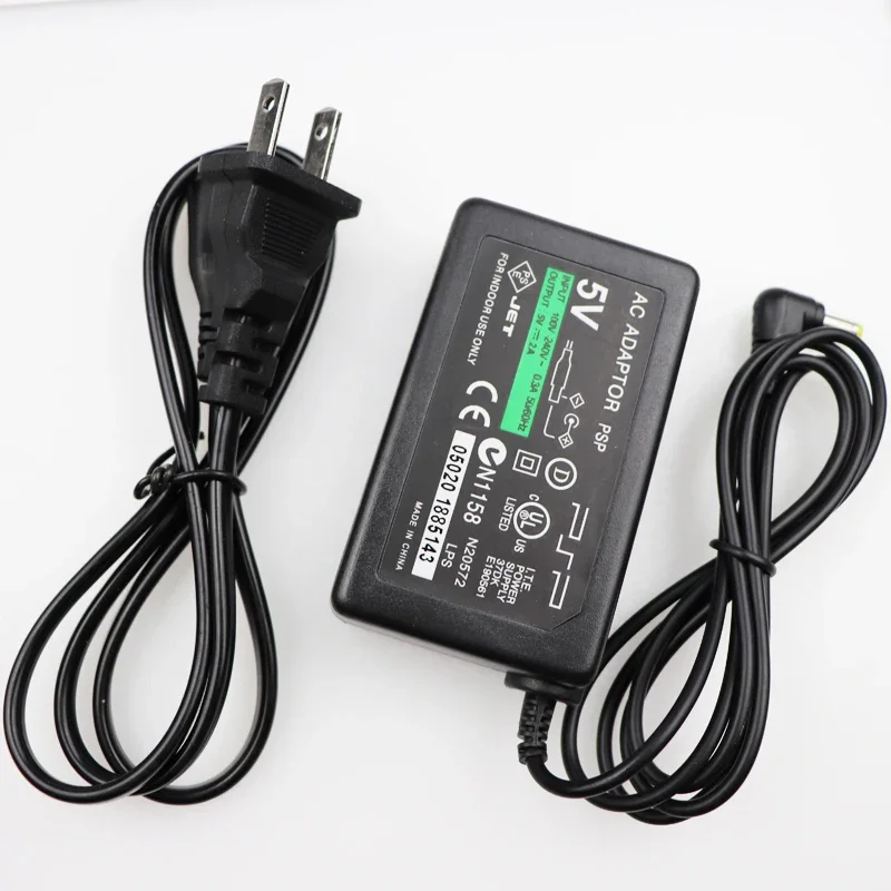 PSP Charger For PSP charger 5V AC Adapter Home Wall Charger Power Supply Cord for Sony PSP PlayStation 1000 2000 3000 EU US plug