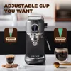 CAFELFFE  Best Wholesale Cafe Coffee Machine 19Bar Semi Automatic Espresso Coffee Maker Machines Capsule Coffee Machine 601F 6