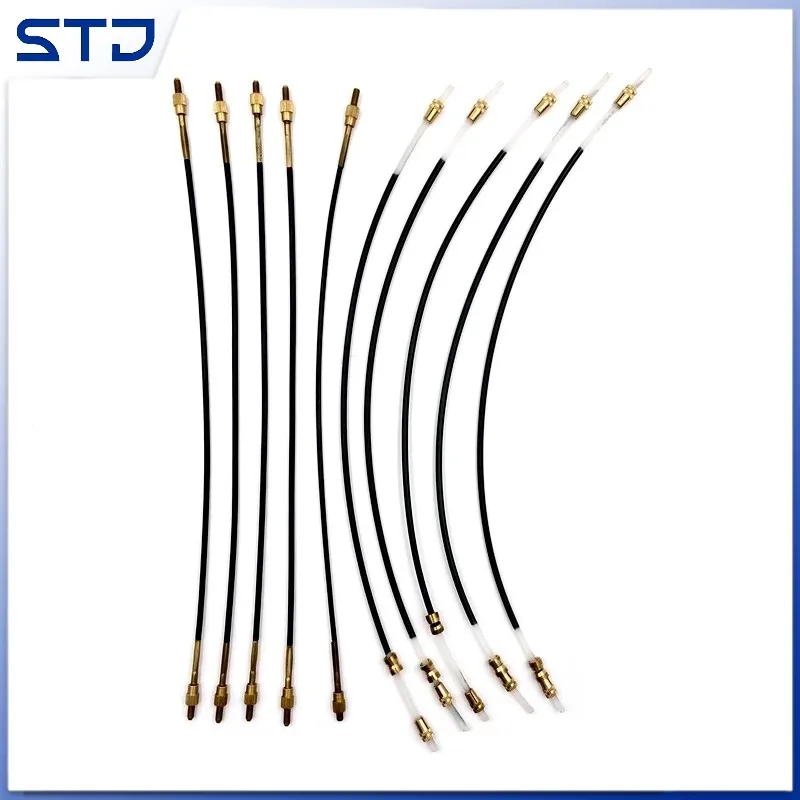 Steel wire/Nylon Tailgut Violin Parts 5pcs