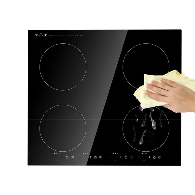 Four-head Induction Cooker Commercial Four-eye Induction Cooker Household 4-stove Embedded Foil Export-oriented
