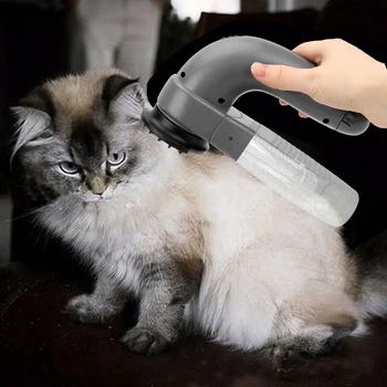 Pet Grooming Vacuum Cleaner Portable Cat Grooming Vacuum Electric Animal Hair Suction Device for Long/Short Haired Dogs Cats 1