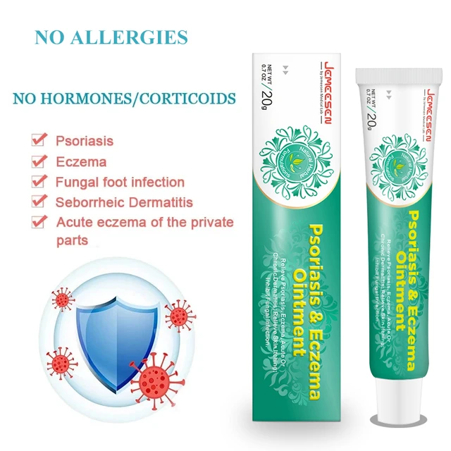 Psoriasis Krém Ekcéma Kenőcs Kezelés Kéz Tinea Pedis Gátolja A Dermatitis Gombaellenes Krémet - Image 4